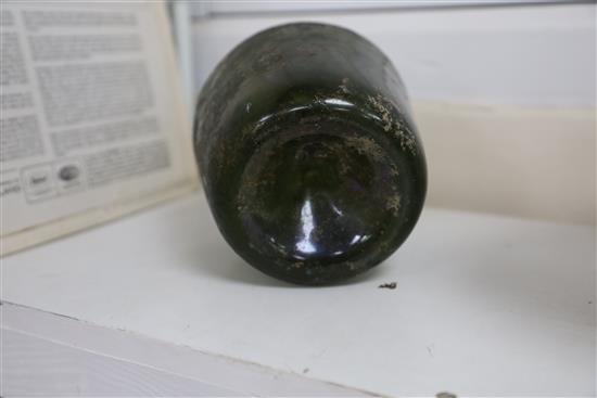 A Pyrmont Water sealed bottle, c.1720-40 H. 25cm